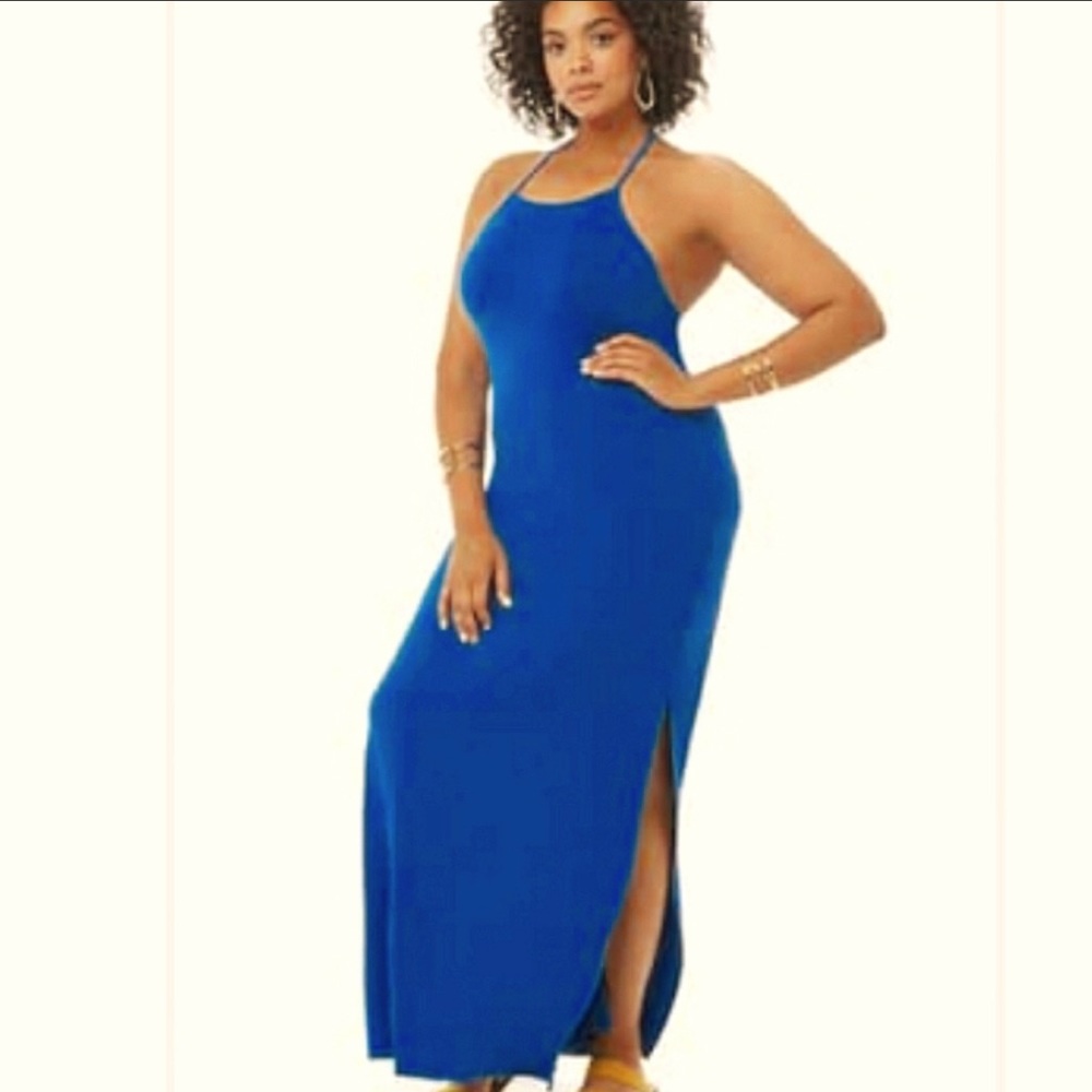 Forever 21 royal blue max dress 3X